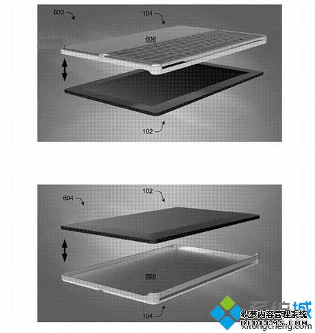 微软正研发新专利计算机可折叠键盘：Surface平板可用7