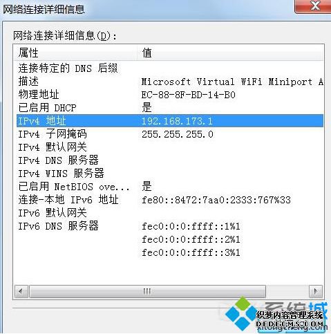 创建一个热点名为CFAN