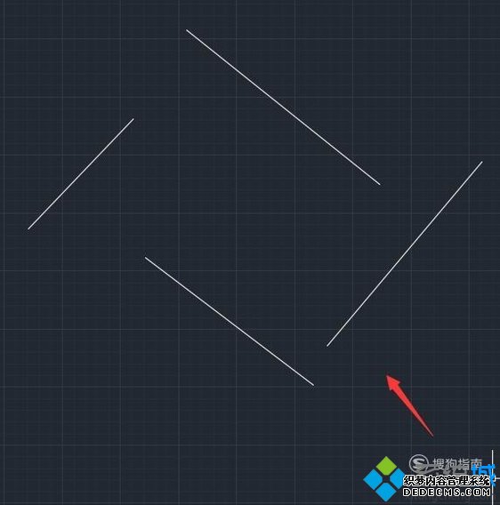 windowsxp系统下如何使用CAD延伸功能
