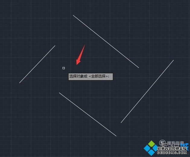 windowsxp系统下如何使用CAD延伸功能