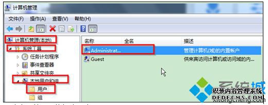 开启“Administrator 属性”页面