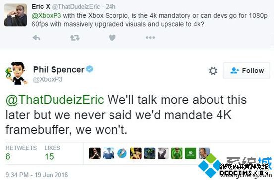 ΢Xbox OneЫ֧4KϷǿ4K----2