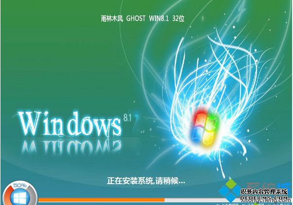 雨林木风GHOST WIN8.1 32位稳定纯净版