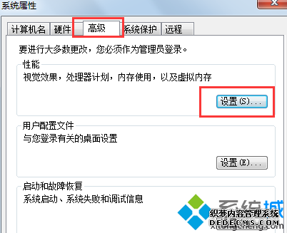 高级标签性能设置