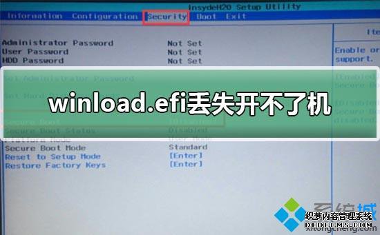 win7ϵͳʾwinload.efiʧô