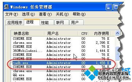 XPϵͳرtadb.exeϸ̳