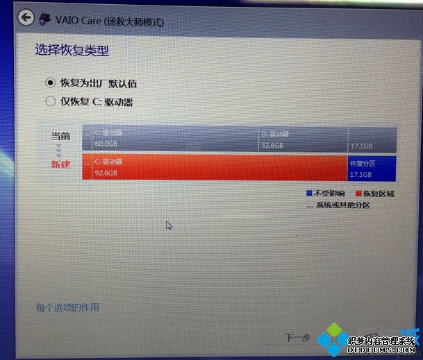 索尼笔记本还原系统步骤11