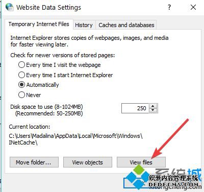Win10ϵͳôInternetʱļ